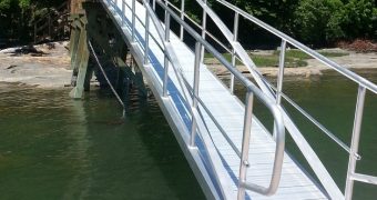 Marine Aluminum Gangways and Pier Sections